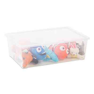 Контейнер для хранения DEA home Easy прямоугольный Прозрачный 32 л (20080) Винница