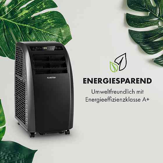 Мобильный кондиционер Metrobreeze Rome 10 000 BTU/3,0 кВт Пульт дистанционного управления EEC A+ черный Черный Ровно