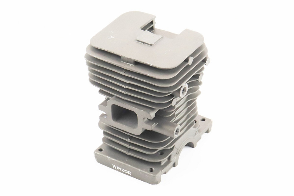 Циліндр к-кт (цпг) MS-180 38mm (палець 10mm) "чорний"+піддон+герметик Киев - изображение 2