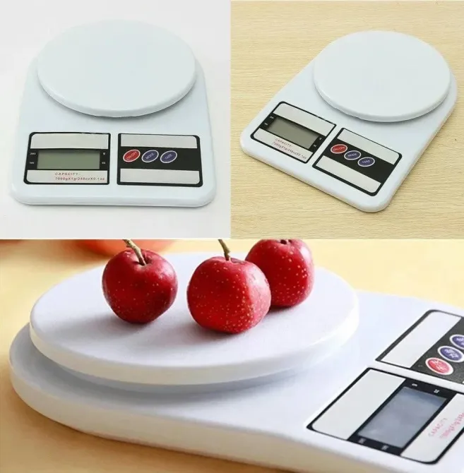 Електронні побутові ваги BITEK BT-400 до 10 кг, кухонні, точні, компактні, з дисплеєм, мк Одеса - фото 2