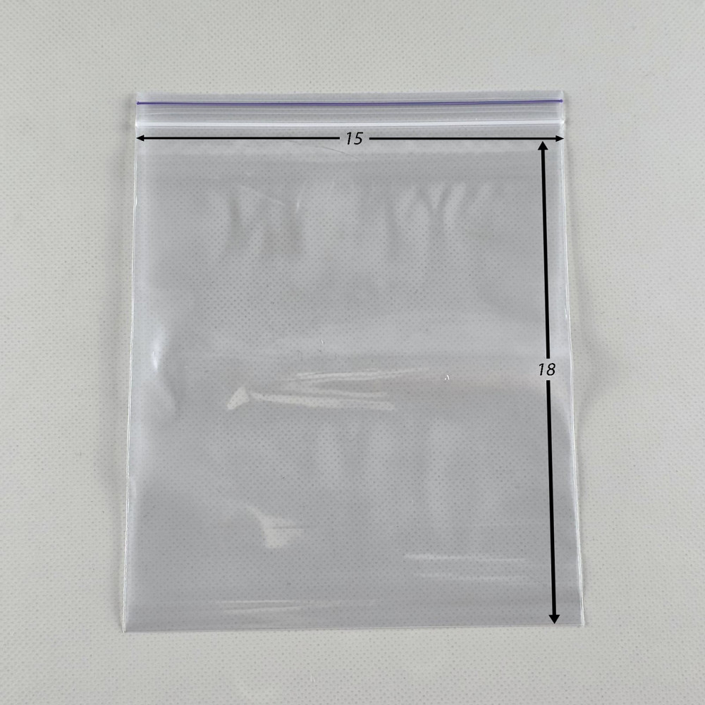Пакет з замком zipp 15см 18см (100шт) Харків - фото 3