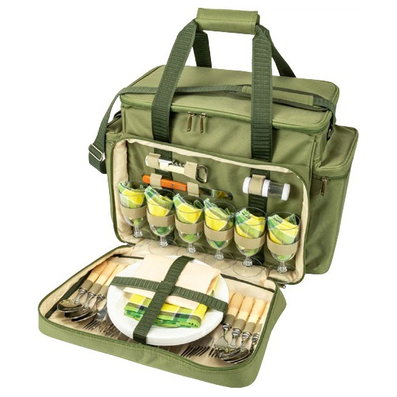 Набор для пикника Кемпинг Grand Picnic на 6 человек HB6-520 YE-49 Ивано-Франковск - изображение 3