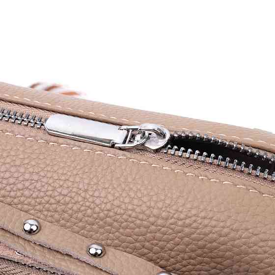 Сумка для жінок з акцентом на стильний бігунок з натуральної шкіри (Vintage) Київ