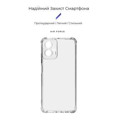 Чохол до мобільного телефона Armorstandart Air Force Motorola G34 5G Camera cover Transparent (ARM73907) Вінниця - фото 3