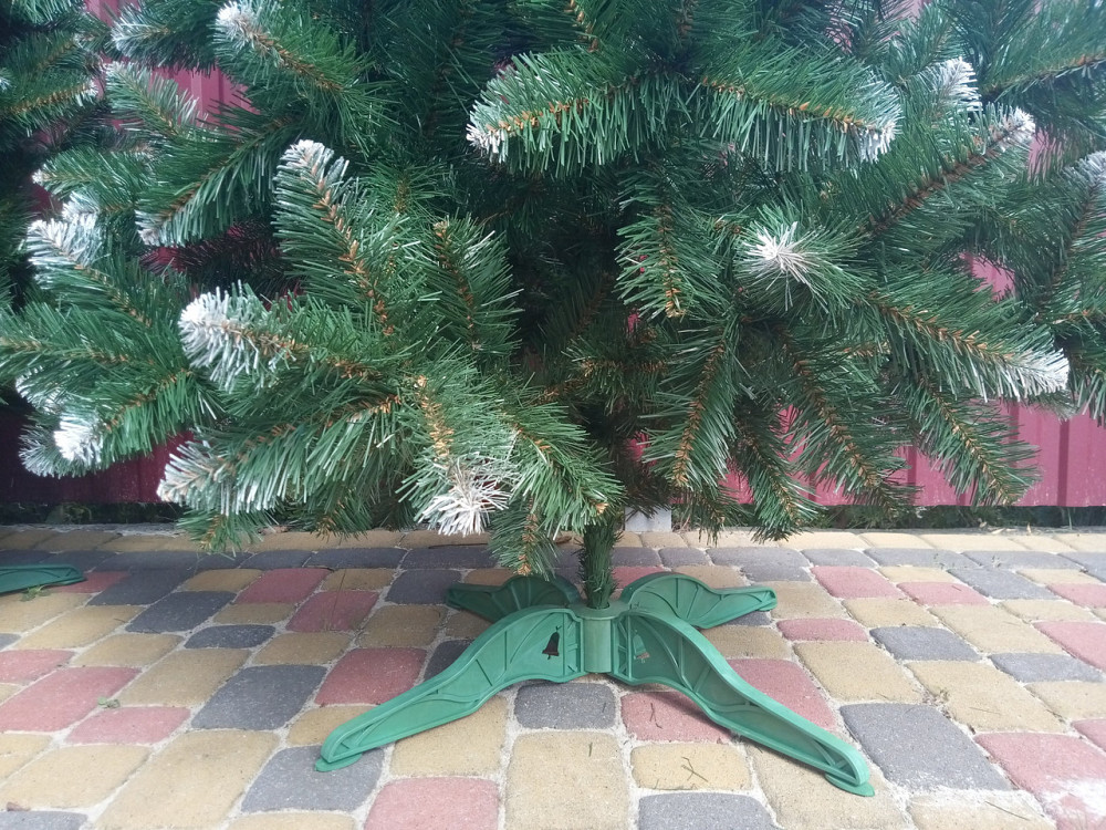 Елка искусственная новогодняя «Снежная Королева» с белыми кончиками 1-3 м 1.3 Киев - изображение 4