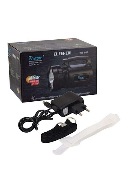 Профессиональный светодиодный прожекторный фонарь Watton WT-018 15 W 800 Лм аккумуляторный переносной Каменец-Подольский - изображение 8