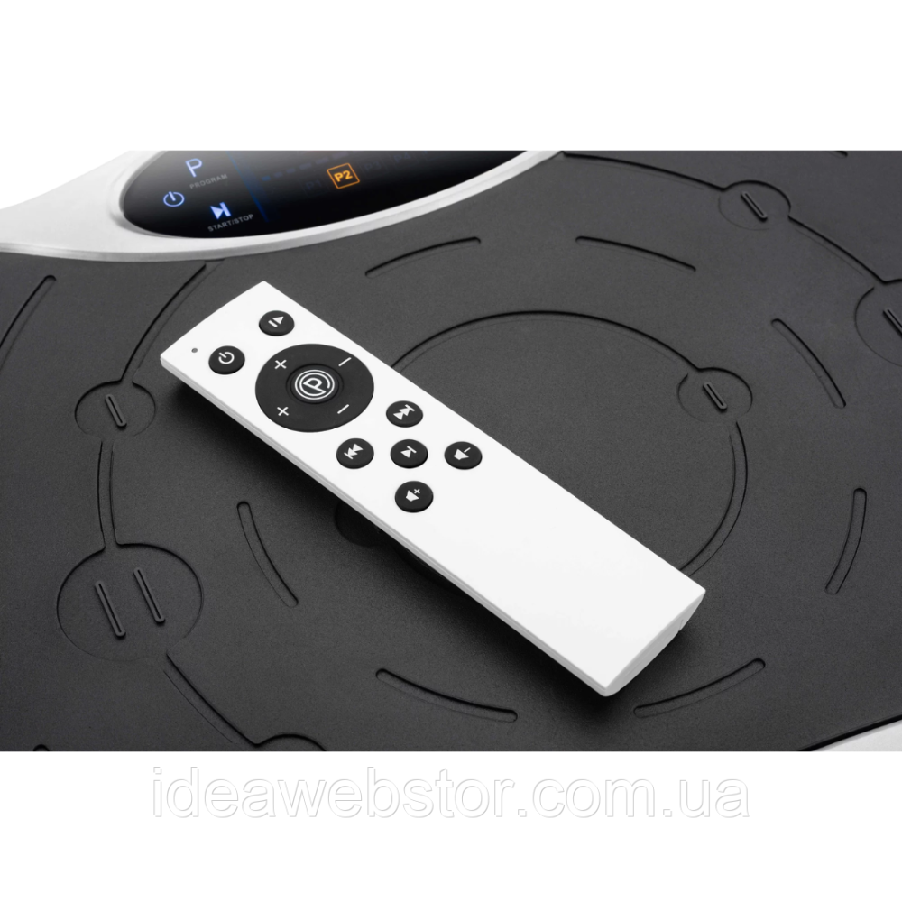 Віброплатформа Gymtek XP500 2D для дому з пультом керування й еспандерами вібротренажер для схуднення фітнесу масажу та тренувано Київ - фото 16