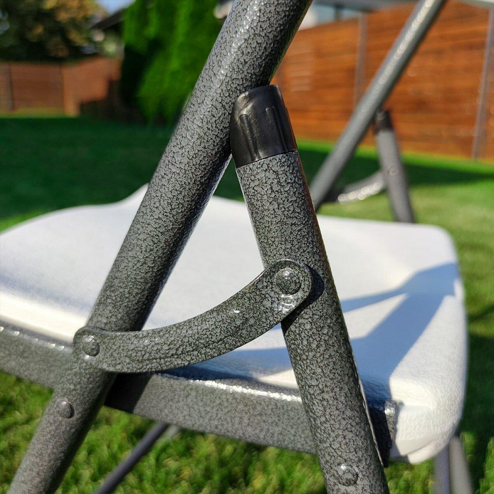 Складний стілець 47,5х59х86,5см Білий (стандартний тип) SW-00001607 Київ - фото 4