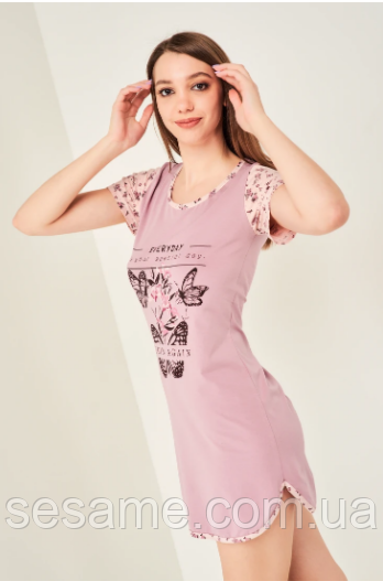 Пижама женская комплект для сна ,ночная сорочка, ночнушка ТМ Rubina 3628 (Турция) Харьков - изображение 1