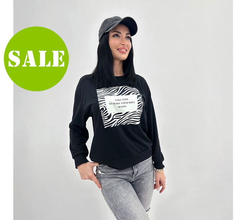 Женский свитшот с анималистичным принтом Wild Киев - изображение 1