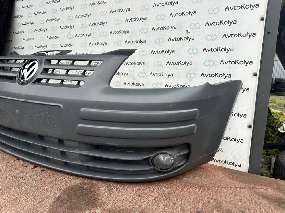 Бампер передній з туманками VW Caddy 2004-2010 Ковель - фото 5