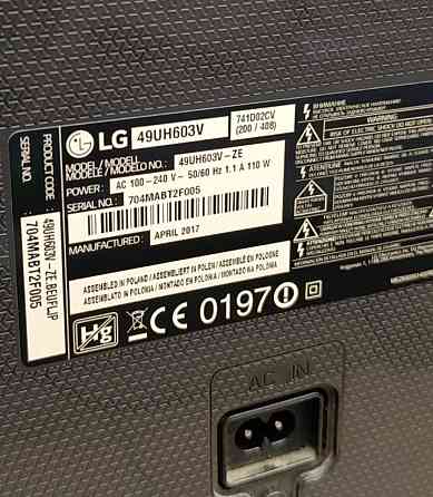 Телевизор LG 49