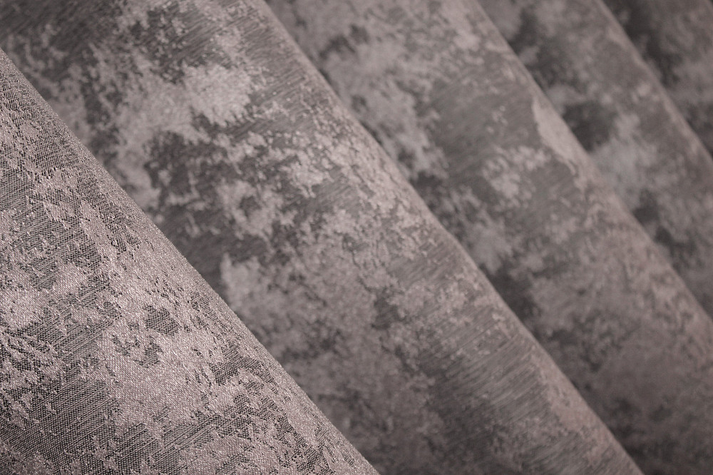 Комплект штор коротких VR-Textil Жаккард Sultan YL № 1210ш Серо-пудровый 130х170 см 2 шт (35-0073) Киев - изображение 8