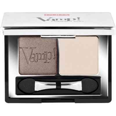 Тени для век Pupa Vamp! Compact Duo Eyeshadow 06 - Brown Vanilla (8011607238002) Винница