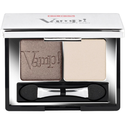 Тени для век Pupa Vamp! Compact Duo Eyeshadow 06 - Brown Vanilla (8011607238002) Винница - изображение 1