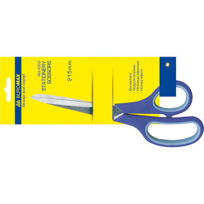 Ножиці Buromax 215мм, rubber inserts (BM.4503) Вінниця - фото 2