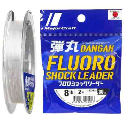 Флюорокарбон Major Craft Dangan Fluoro Shock Leader 30m 8.0/0.467mm 30lb (772.73.78) Вінниця