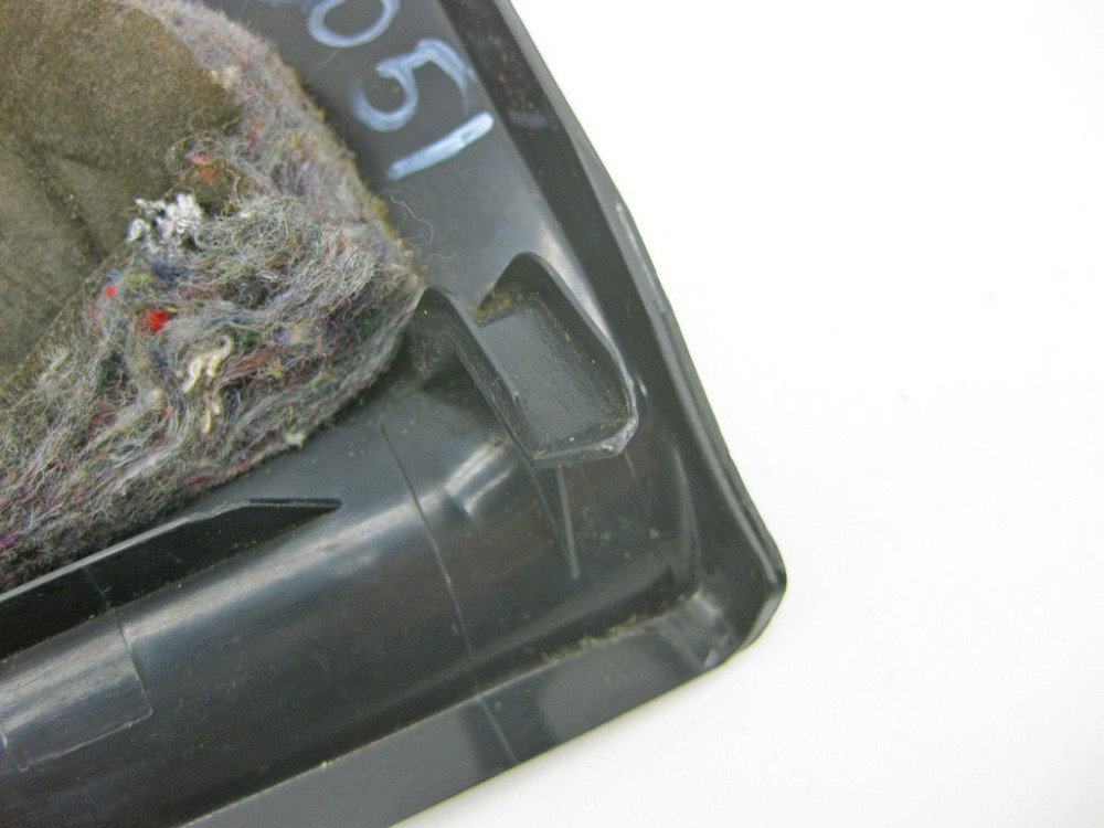 Mercedes-Benz  A2036801278 9051 Кришка правого торця панелі приладів чорна C-Class W203 Одеса - фото 6