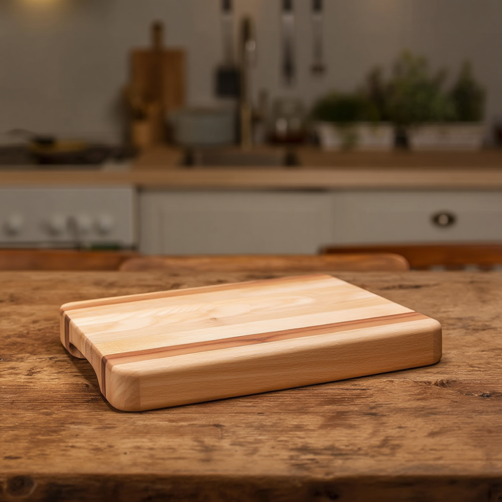 Кухонная разделочная доска деревянная 20*30 см прямоугольная досточка для нарезки из ясеня C32W200300Y Киев - изображение 1