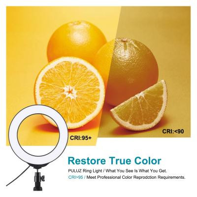 Набор блогера Puluz Ring USB LED lamp PKT3047B 6.2" + table mount (PKT3047B) Винница - изображение 5