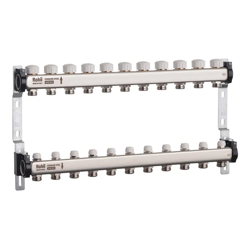 Коллектор с термостатическими и запорными клапанами Roho R805-11 - 1