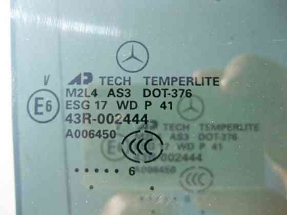 Mercedes-Benz  A1647350810 43R-002444 Скло тоноване задніх правих дверей ML W164 Одесса