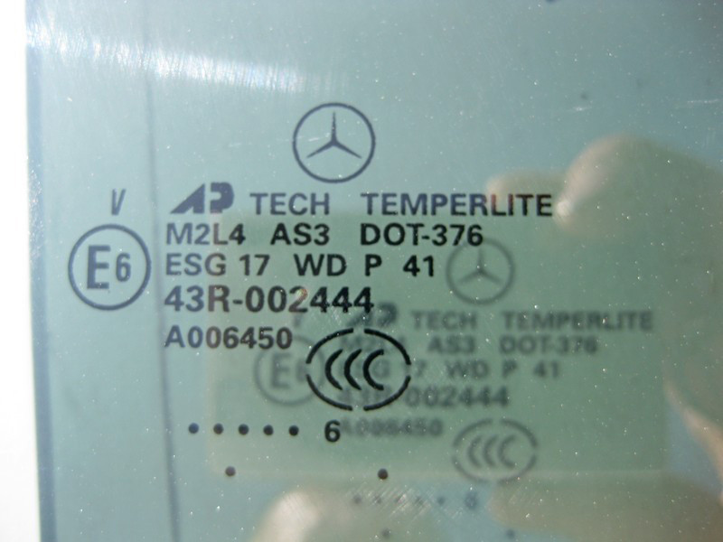 Mercedes-Benz  A1647350810 43R-002444 Скло тоноване задніх правих дверей ML W164 Одесса - изображение 2