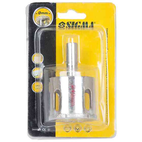 Sigma Коронка алмазная по керамике и стеклу Ø40мм SIGMA (1541401) Киев