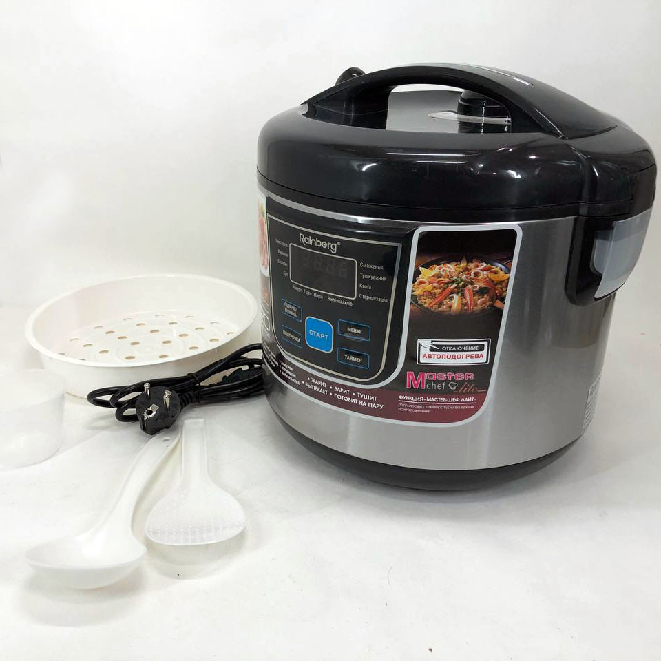 Антипригарные мультиварки рисоварки Rainberg, Мультиварка для домашнего использования RO-62 Львов - изображение 2
