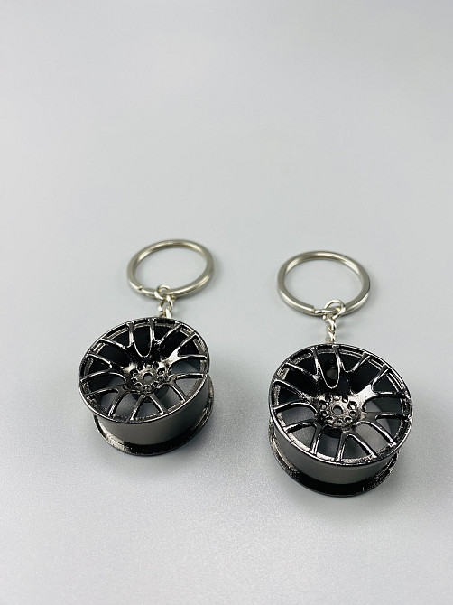 Брелок диск-колеса, брелок на ключі для водія, брелок металевий на автокамері Мукачево - фото 8