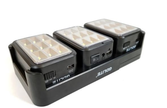 Портативна сонячна автономна система GDLite GD-8058 сонячна панель + Power Bank + Пульт дистанційного керування (15000 mah) Чернівці - фото 3