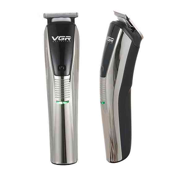 Акумуляторна машинка для стрижки VGR V-029 срібна Київ