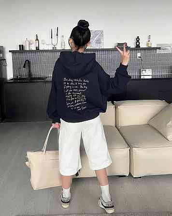 Жіноче тепле оверсайз худі на блискавці тринитка на флісі Одеса