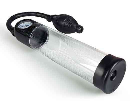 Вакуумна помпа з манометром CANWIN Penis Pump Men - P228 Sex Aura Київ