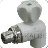 Кран Радіаторний Кутовий Kalde ∅ 20х3/4 (КБУ) Харків - фото 2