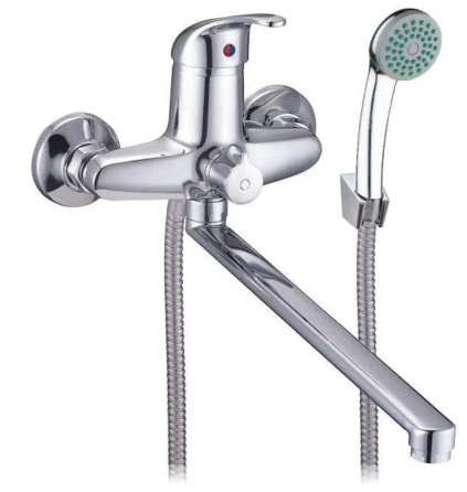 Смеситель для ванны Zerix LUN7 031 с универсальным монтажом Харьков