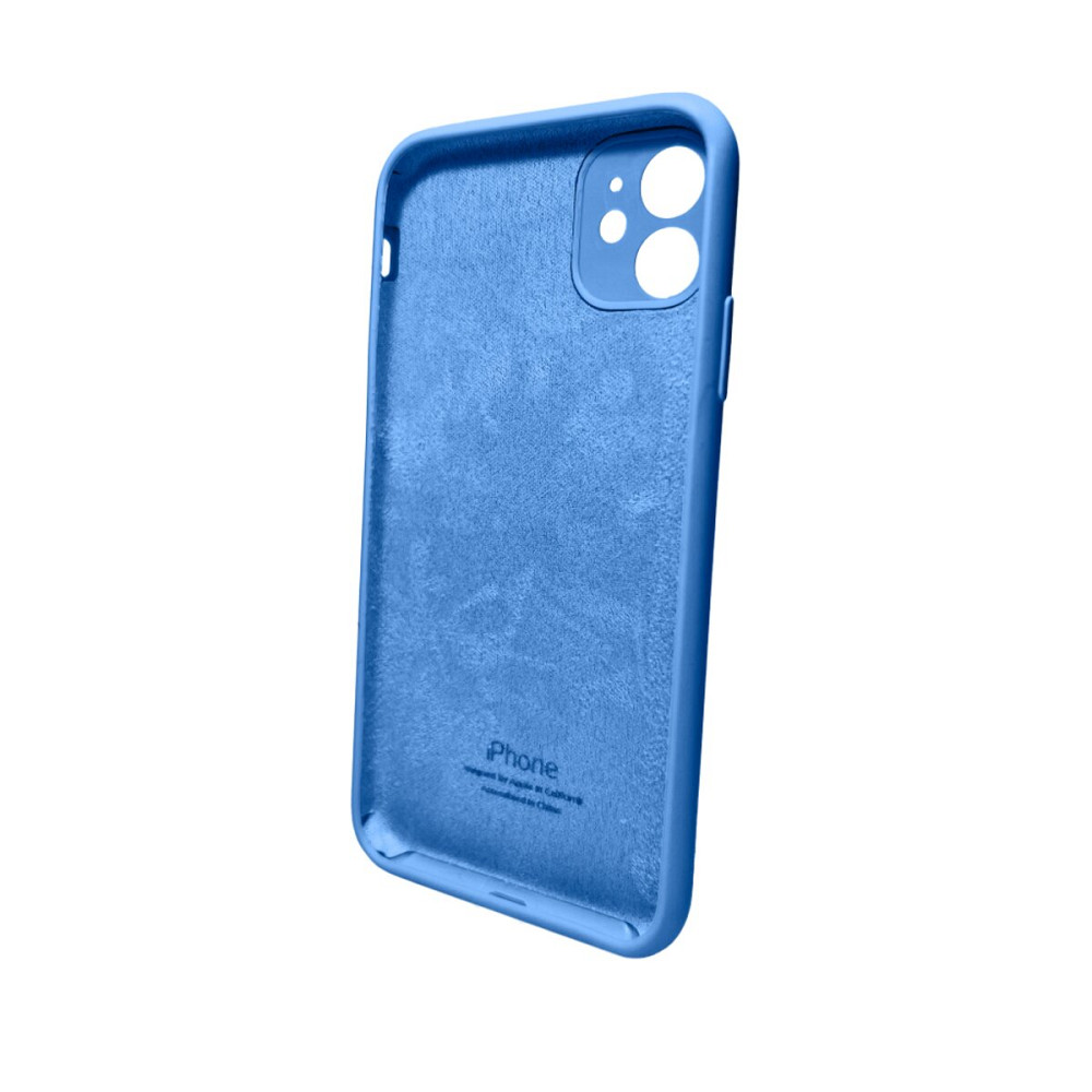 Чохол для смартфона Silicone Full Case AA Camera Protect for Apple iPhone 11 Pro Max кругл 38,Surf Blue Киев - изображение 2