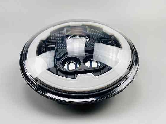 Фара головного світла LED 65W (ближній + дальній + ходові вогні (кільце)) 5.75 дюймів Мукачево