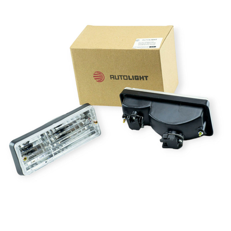 Підфарник старий зразок к-т патрон біле скло 2106 Мукачево - фото 1