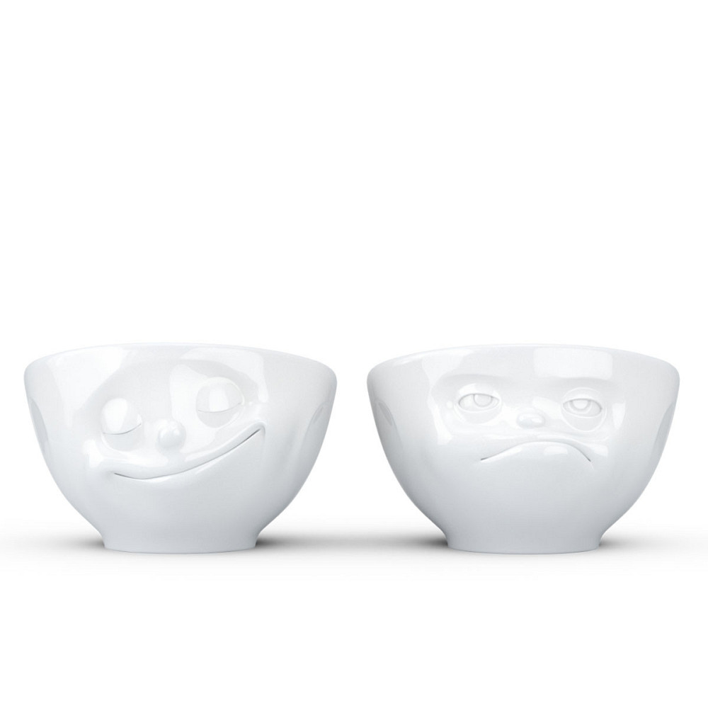 Набір із двох порцелянових підставок для яєць Tassen "Щастя та Хмм" Рівне - фото 2