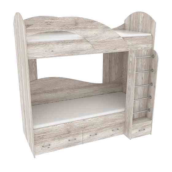 Кровать двухэтажная, Самоа Димчастий, 2040х1000х2000 Львов