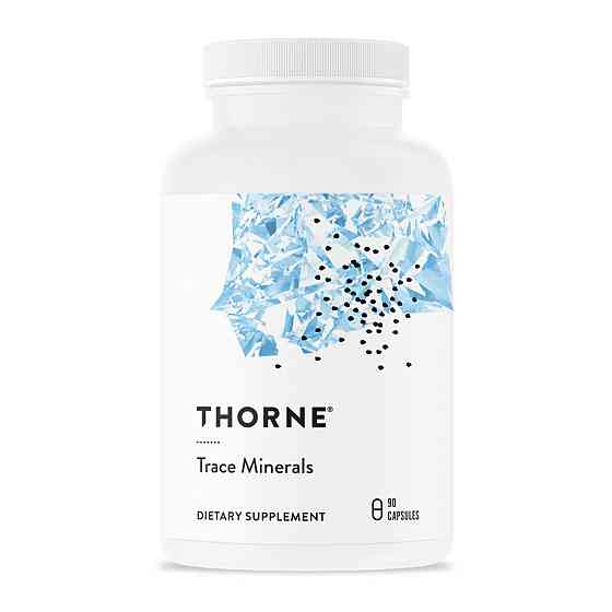 Минералы Thorne Микроэлементы Trace Minerals 90 капсул Киев