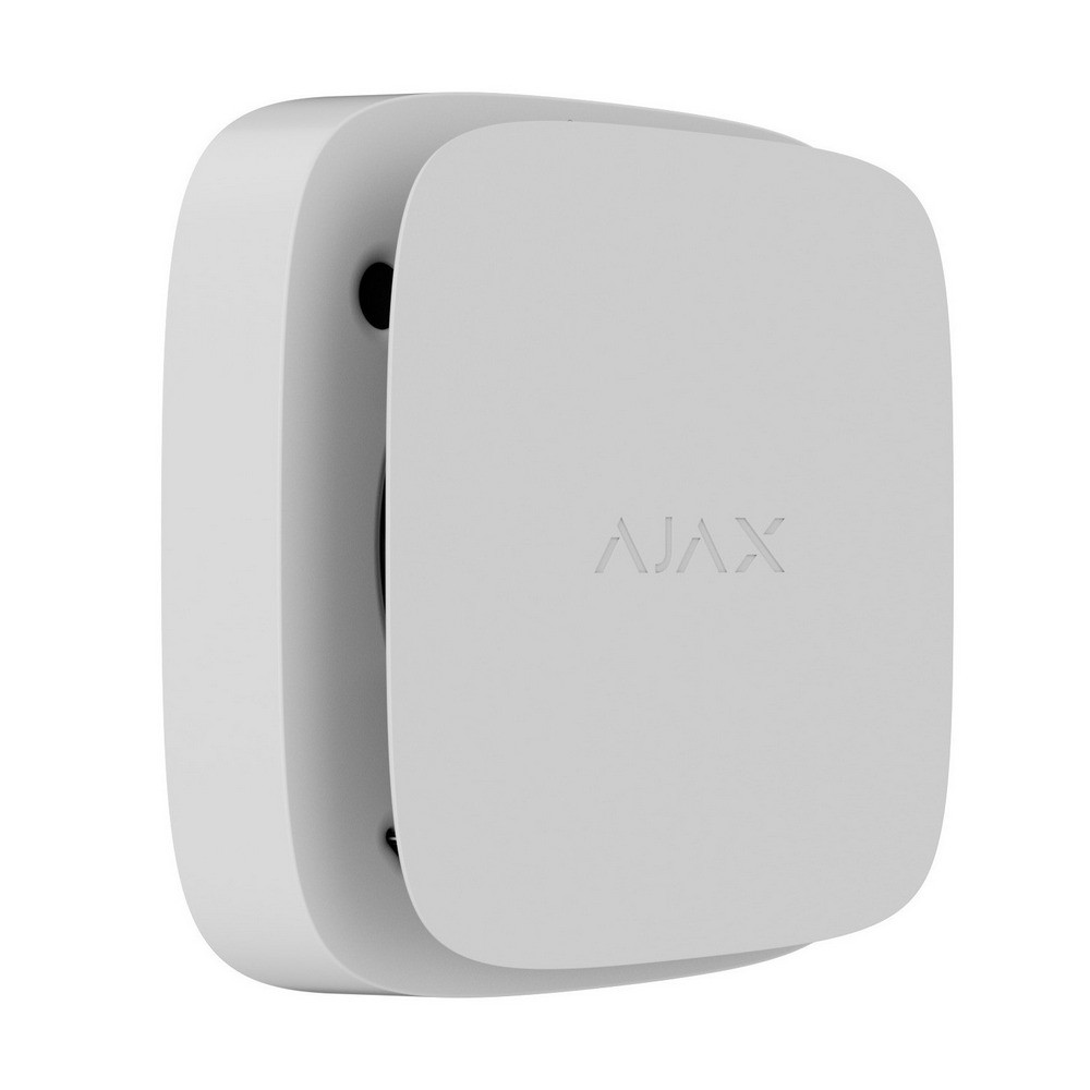 Бездротовий пожежний датчик Ajax FireProtect 2 RB white з сенсорами диму і температури зі змінними батареями Київ - фото 2