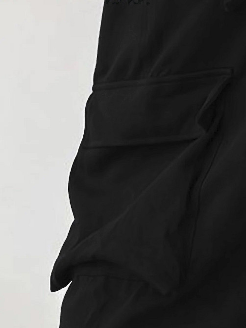 Штани карго жіночі широкі Чорний 42/46 Харків - фото 2