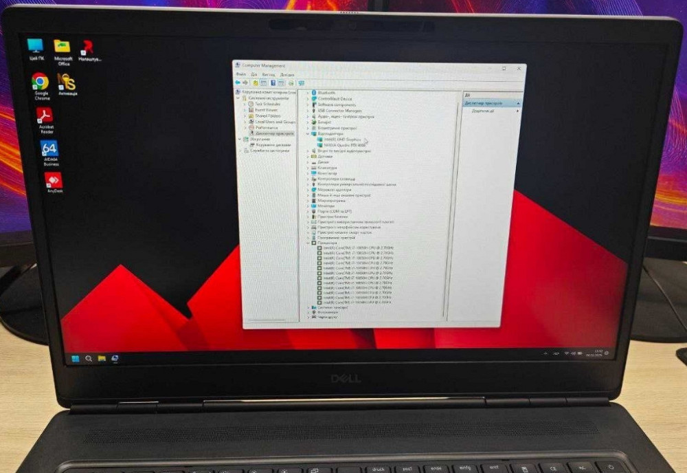 Графическая станция Dell Precision 7750 •RTX 8GB •i7•32GB DDR4•512GB SSD. Харьков - изображение 7