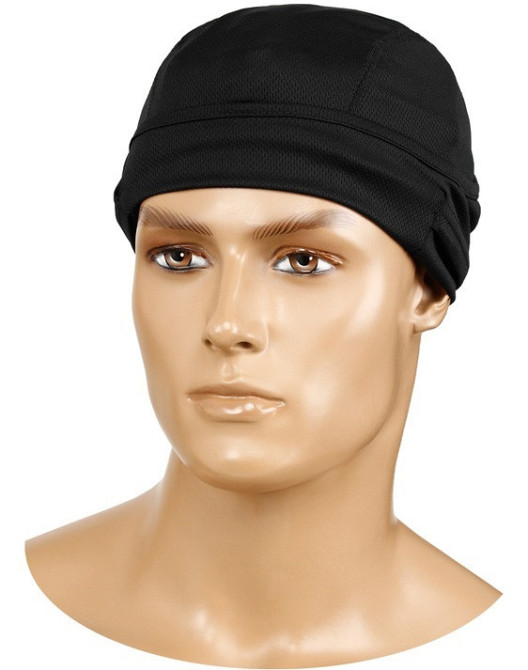 Універсальна Балаклава багатофункціональна термоактивна 1 отвір Mil-Tec від Sturm (12110102) Black Нововолинськ - фото 7