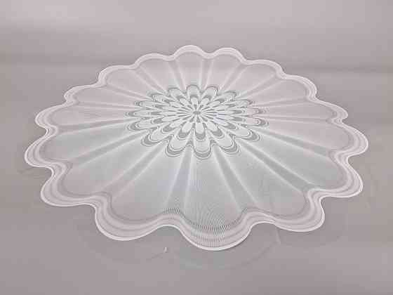 Серветка для квітів діаметром 60 см з рис, 100 шт No 336 (1) (100 шт.) Харків