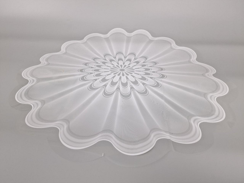 Серветка для квітів діаметром 60 см з рис, 100 шт No 336 (1) (100 шт.) Харків - фото 1