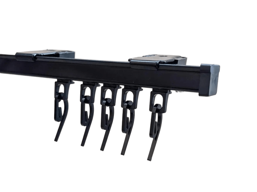 LIVOLO Прямий карниз KS для тюлів чорний (VL-SHQ-KS-BP) Коломия - фото 3