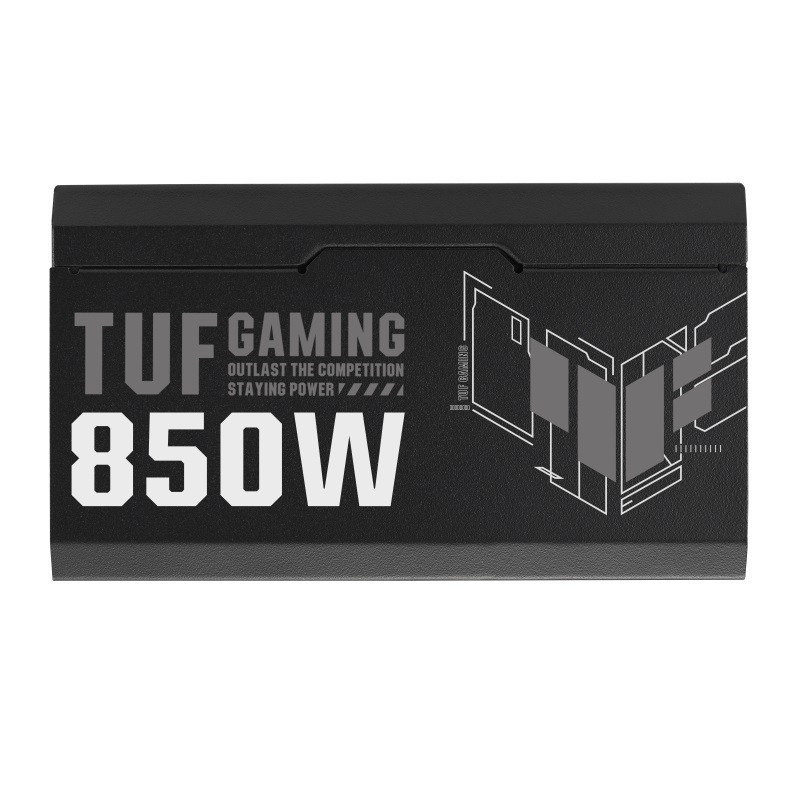 Блок живлення Asus TUF-GAMING-850G PCIE5 850W Gold (90YE00S2-B0NA00) ( Чорний ) Харків - фото 5